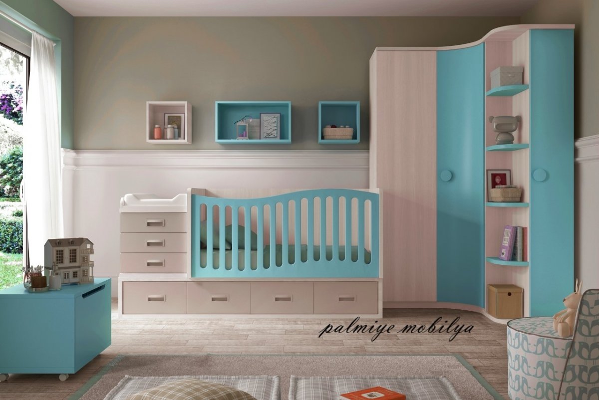 Bebek odası mobilyaları.no:  2pm1233 - 